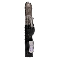 Vibrator Rabbit Vibrating Dolphin Negru