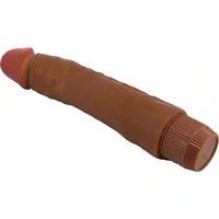 Vibrator Realist Ergonomic Pentru Cuplu 24cm Multi‑viteze Maro