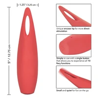 Vibrator Red Hot Spark Roșu