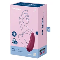 Vibrator Satisfyer Curvy 1 Plus Roșu