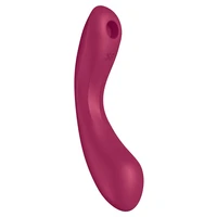 Vibrator Satisfyer Curvy Trinity 1 Roșu