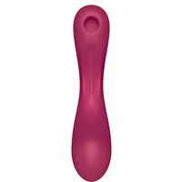 Vibrator Satisfyer Curvy Trinity 1 Roșu