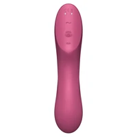 Vibrator Satisfyer Curvy Trinity 3 Roșu