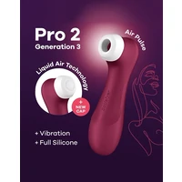 Vibrator Satisfyer Pro 2 Generation 3 Air Pulse Roșu