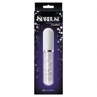 Vibrator Silicon Stardust Charm Alb