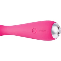 Vibrator Svakom Iris Clitoris Și Punct G Roșu