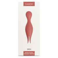 Vibrator Svakom Siren Double Tongued Clitoral Roz