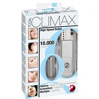 Vibrator Total Climax Egg Argintiu