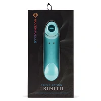 Vibrator Trinitii 3in1 Tongue Albastru
