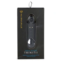 Vibrator Trinitii 3in1 Tongue Aur 18K Negru