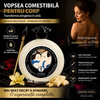 Vopsea Masaj Comestibilă Ciocolată-Vanilie 100ml