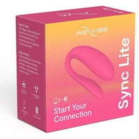 WeVibe Sync Lite Roz, 10 Moduri, Reîncărcabil Discret
