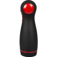 WYNE Dual‑Motor Masturbator — 10 Vibrații, 7 Aspirații Negru