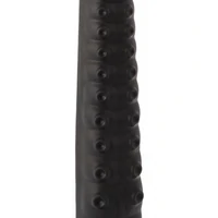 X Men Plug Anal PVC Negru cu Ventuză, 59 cm, Stimulare