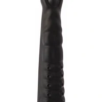 X Men Plug Anal PVC Negru cu Ventuză, 59 cm, Stimulare