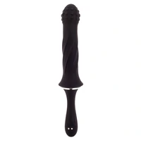 X Men Plug Anal Vibrant Black II 3 Moduri 10 Trepte Negru