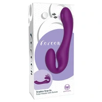 XOCOON Strapless Pulse Vibe Mov – 3 Motoare, Telecomandă
