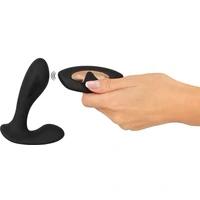 XOUXOU RC E-Stim Punct G Și P - 10+10 Moduri, Reîncărcabil Negru
