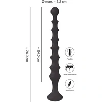 You2Toys Magic Anal Wand No.2 - Baghetă Anală 26.9 cm Negru
