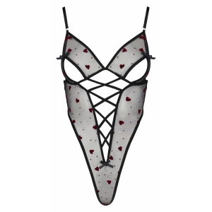 Body Passion Lovelia Negru L-XL