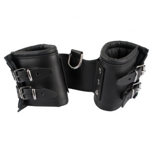 Catuse Sex Cătușe Leather Zado Negru