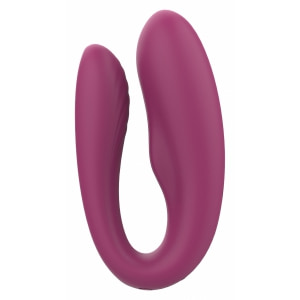 Connected Souls Vibrator Pentru cuplu Reîncărcabil, Flexibil Mov