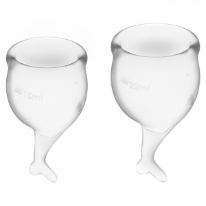 Satisfyer Feel Secure Menstrual Cup Set pe Denysa.ro