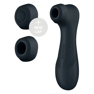 Satisfyer Pro 2 Generation 3 With Liquid Air Dark Grey Negru pe Denysa.ro