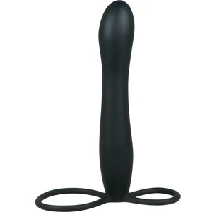 Dildo Anal Special Silicone Negru pe Denysa.ro