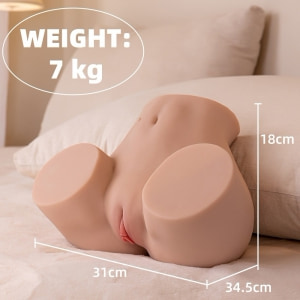 Masturbator Vibrator Realist Mistress cu Sâni și Orificiu