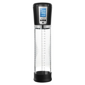 Premium Rechargeable Automatic LCD Pump - Transparent pe Denysa.ro