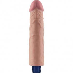 Lovetoy Real Softee 9.5 - Vibrator Reîncărcabil, 10 Moduri