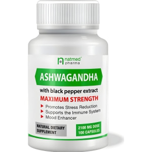 Ashwagandha cu extract de piper negru 100 de capsule Ashwagandha cu extract de piper negru 100 de capsule pe Denysa.ro
