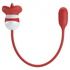 Pretty Love Aliyah – Stimulator Dublu, USB Reîncărcabil Roșu Pretty Love Aliyah – Stimulator Dublu, USB Reîncărcabil Roșu pe Denysa.ro
