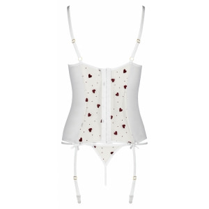 Corset Passion Lovelia Alb S-M