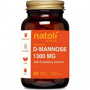 Natoli D-Manoză 1300mg Cu Merișor Pentru Tract Urinar 60buc Natoli D-Manoză 1300mg Cu Merișor Pentru Tract Urinar 60buc pe Denysa.ro