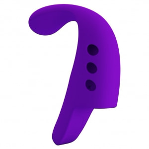 Pretty Love Gorgon Vibrator Pentru Deget Reîncărcabil 10 Moduri Mov pe Denysa.ro