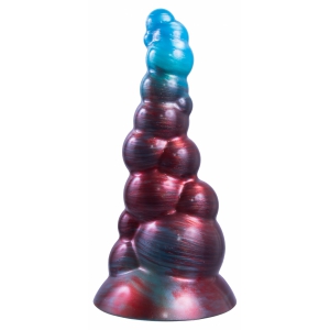 Dildouri NMC Monster 19 cm – Dildo Din silicon cu Ventuză Multicolor