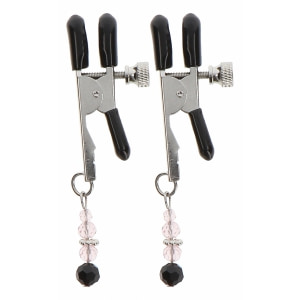 Adjustable Clamps With Beads Argintiu Adjustable Clamps With Beads Argintiu pe Denysa.ro