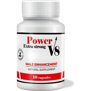 Power V8 Extra Strong Capsule Pentru Erecție 10buc pe Denysa.ro
