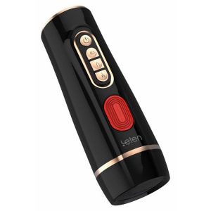 Leten Masturbator Electric 10 Viteze cu Mod Scurgere Negru pe Denysa.ro
