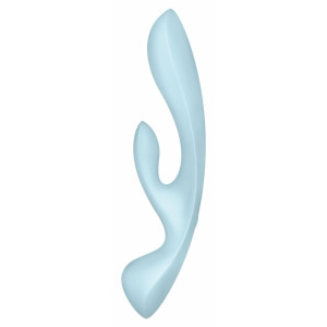 Triple Oh Satisfyer 3 Motoare 12+12 Moduri Reîncărcabil Albastru