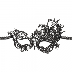 Masca Sensuala Dantela Neagra