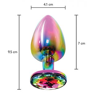 Accesoriu Intim Cu Piatră Prețioasă Mare Multicolor