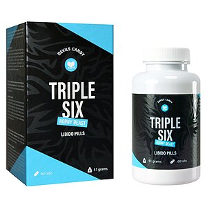 Afrodisiac Pastile Devils Candy Triple Six 60 Capsule pe Denysa.ro