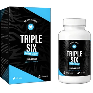 Afrodisiac Pastile Devils Candy Triple Six 60 Capsule pe Denysa.ro