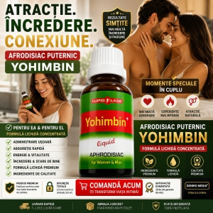 Afrodisiac Puternic Yohimbin Drops 20ml