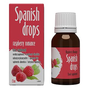 Afrodisiac Spanish Drops Raspberry Romance 15ml