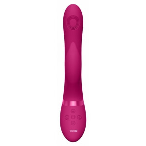 Aimi Pulse Wave and Vibrating Punctul G Rabbit Roz