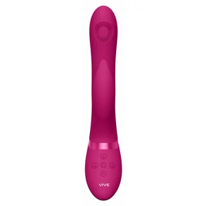Aimi Pulse Wave and Vibrating Punctul G Rabbit Roz